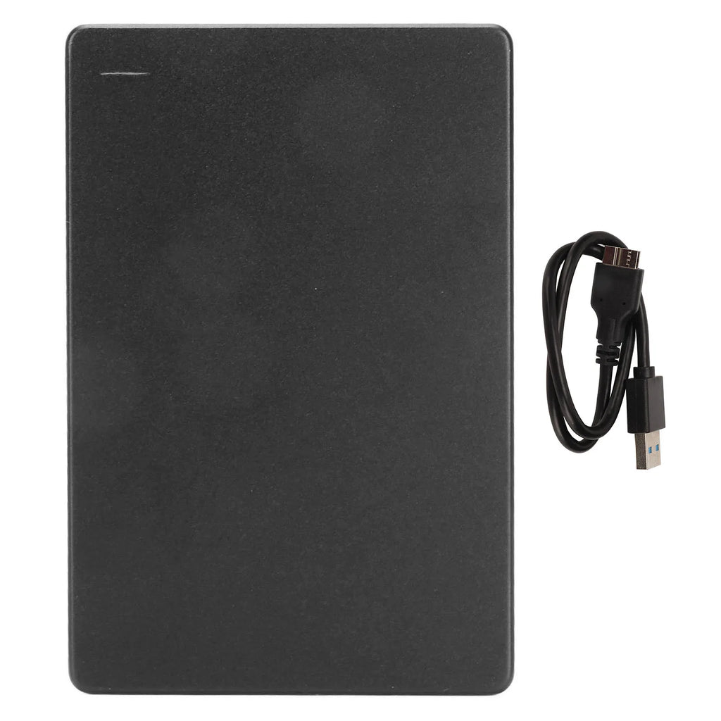 2.5in External Hard Drive Portable USB3.0 5Gbps High Speed Ultra Slim Metal External Hard Drive for Win for OS Zpaxo Black 1TB