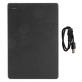 2.5in External Hard Drive Portable USB3.0 5Gbps High Speed Ultra Slim Metal External Hard Drive for Win for OS Zpaxo Black 1TB