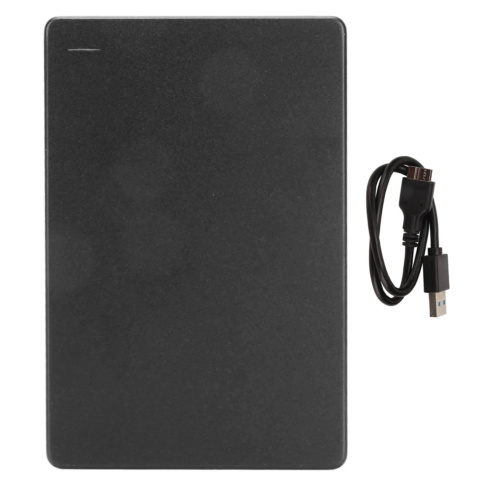 2.5in External Hard Drive Portable USB3.0 5Gbps High Speed Ultra Slim Metal External Hard Drive for Win for OS Zpaxo Black 1TB