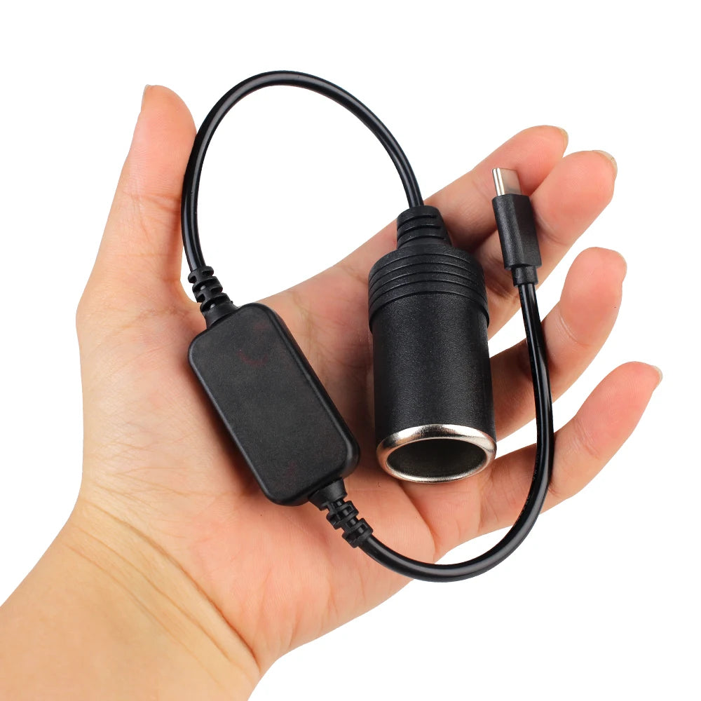 C Male Female 5V USB 12V Car Electronics Accessories Cigarette