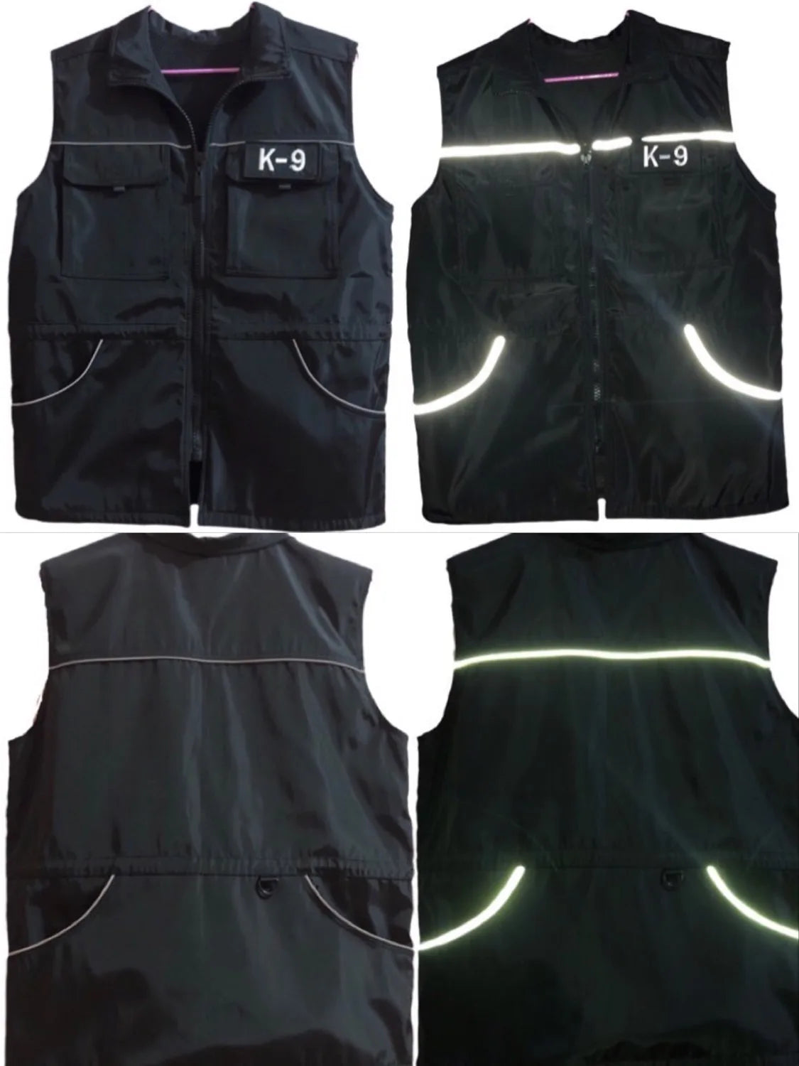 Men's Dog Trainer Vest Pocket Multi-functional Agility Training
