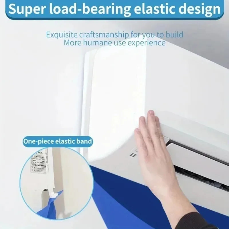 Air Conditioner Cleaning Cover Cleaning and Disinfection Cleaning Set with Drainage Pipe Summer Cleaner Brush HangingWashing Bag Zpaxo