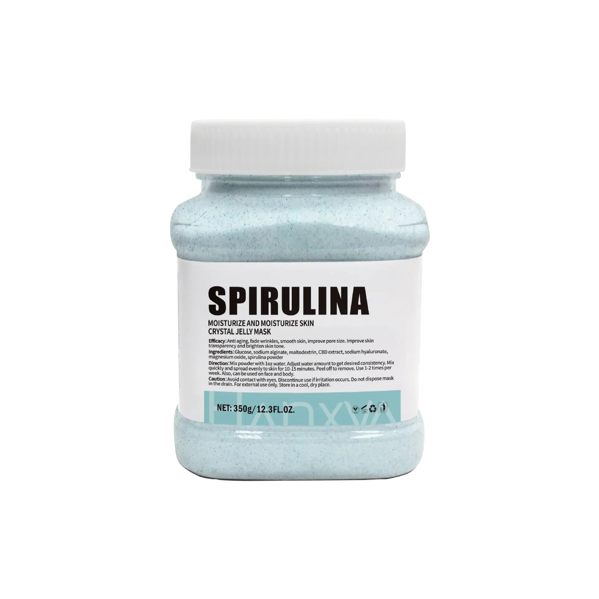 Salmon DNA PDRN Vitamin C Collagen Crystal Soft Mask Powder Rose Petal Hyaluronic Acid Face Mask DIY Plant Deep Hydrating Mask Zpaxo Spirulina