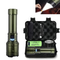 ZHIYU Zoomable LED Flashlight USB-C Rechargeable & Power Bank