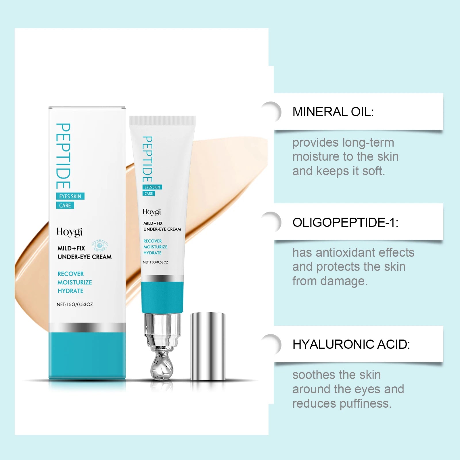 Hoygi Retinol & Bee Venom Peptide Firming Eye Cream Series Anti-Aging Eye Cream Zpaxo