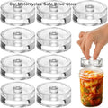 CM1pcs Fermented Glass Weights Wide Mouth Jars Lids Kitchen Gadgets