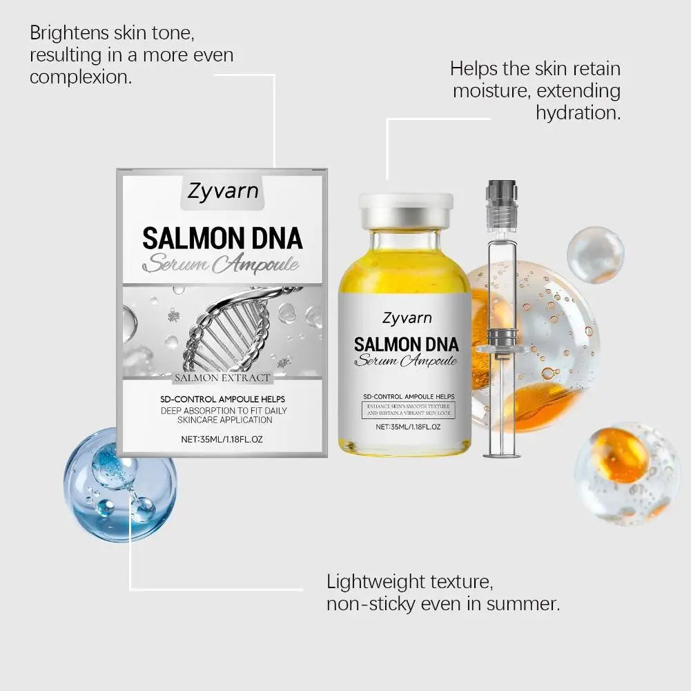 Korean Salmon Ampoule Serum | Peptide Anti-Aging Face Essence Face Serum Zpaxo