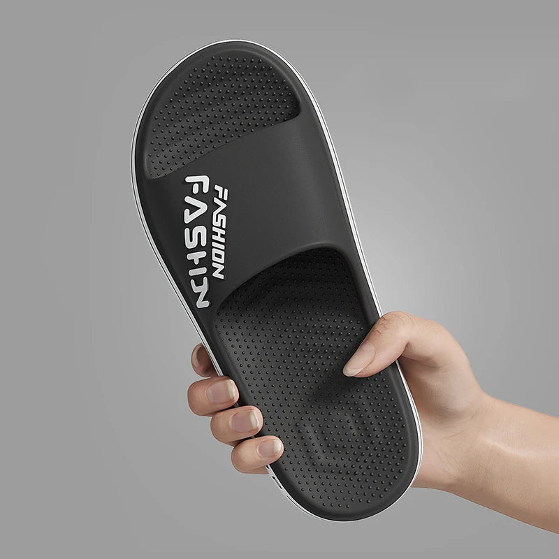 Men's Slippers Soft Thick Sole EVA Indoor Home Slides Non-slip