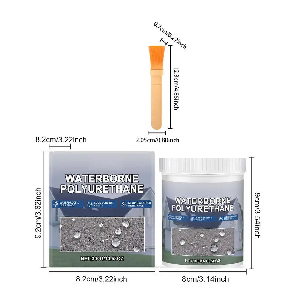 Waterproof Sealant Invisible Clear Glue Brush Roof Leak Repair