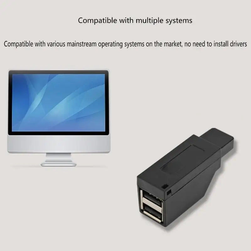 652F Portable USB Adapter Extender 1 3 Ports USB3 0 Splitter Multi Zpaxo