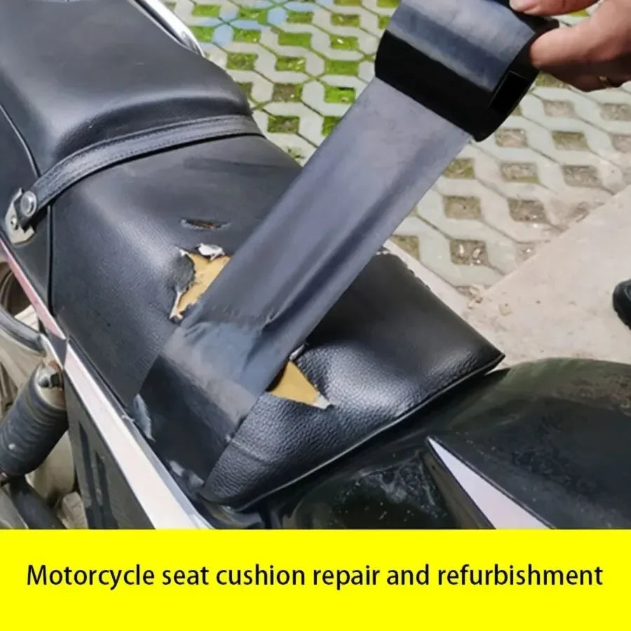 Black Fabric Repair Tape – Leather Seat, Sofa & Bike Cushion