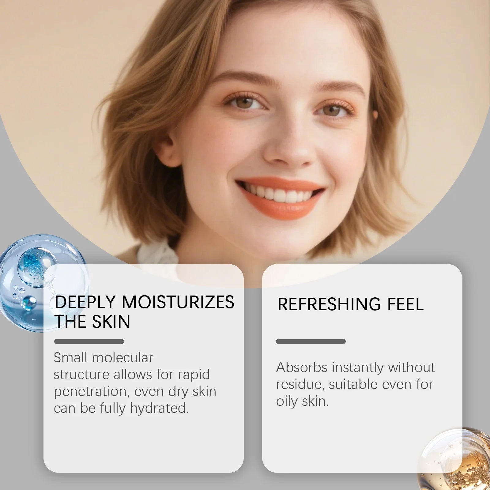 Hydrating Facial Serum Moisturizer for Dry Skin Remedy Winter Skincare Deep Hydration Lock Nourishment Daily Facial Care Zpaxo