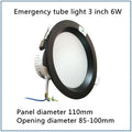 SHINEKNOT Emergency LED Downlight | Dual Function AC200-240V