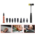 Replacement Heads Car Dent Repair Tools Rubber Hammer Knock Down Pen Zpaxo 9 Pen with Hammer