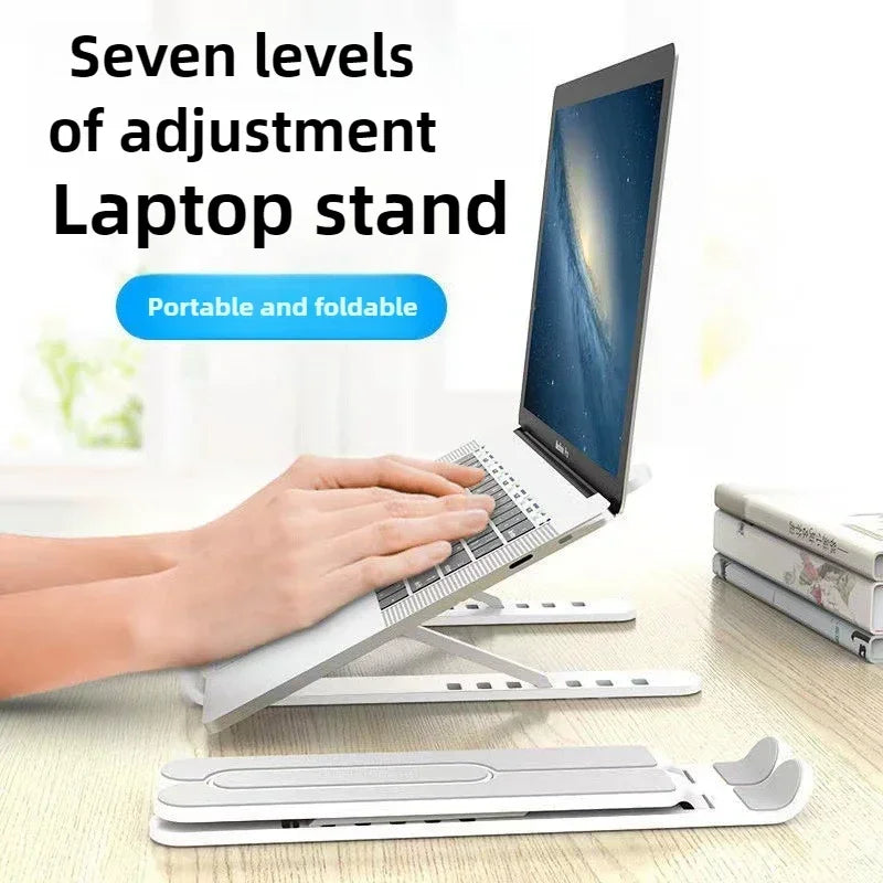 Tablet Stand Holder Folding Heat Dissipation Storage Lifting Zpaxo