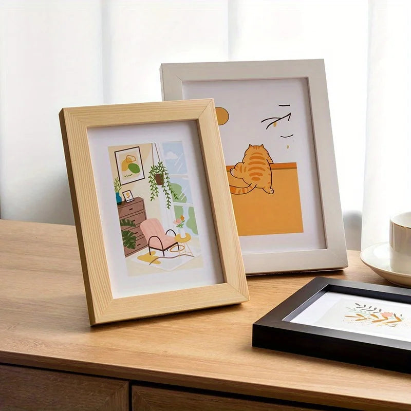 Magnetic Photo Frame Sleek Versatile Home Office Fridge Perfect Any