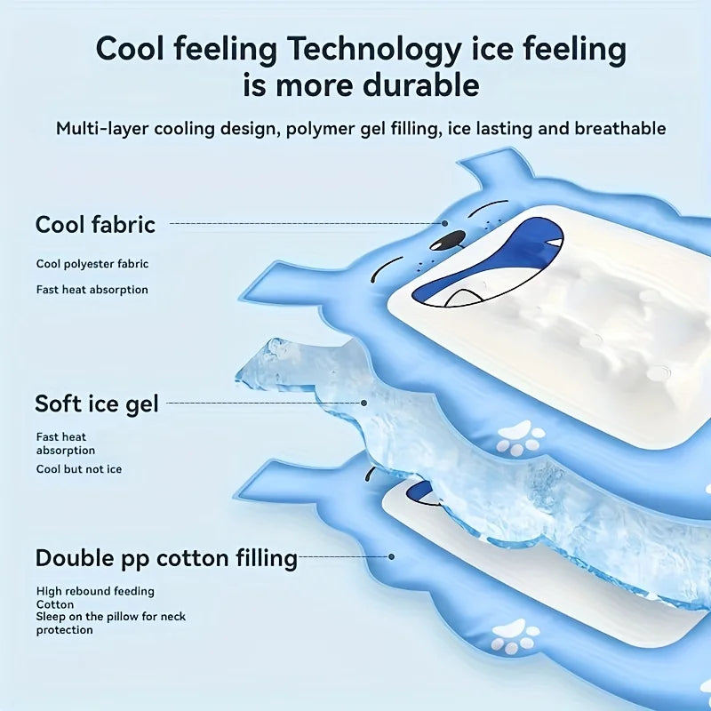 Summer Cooling Pet Nest Gel Ice Dog Cat Universal Clean Mat Zpaxo