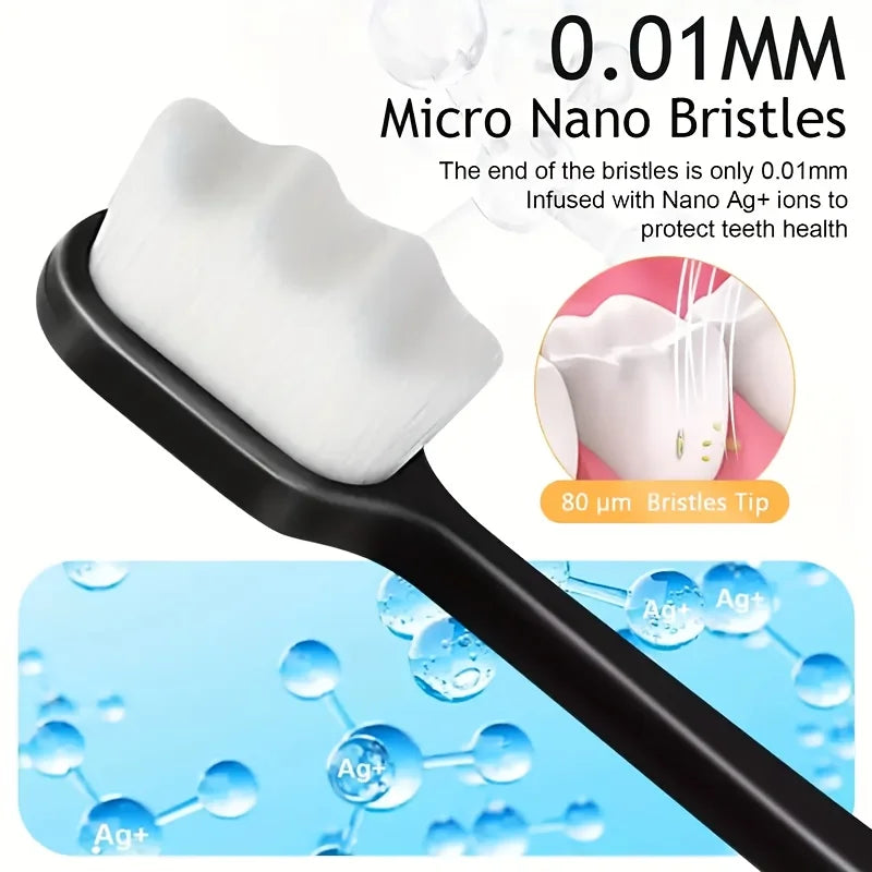 Ultra-soft Manual Toothbrush 20 000 Bristles Sensitive Gums Teeth