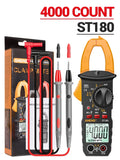 ANENG ST180 AC Current Clamp Meter Digital 4000 Counts Multimeter