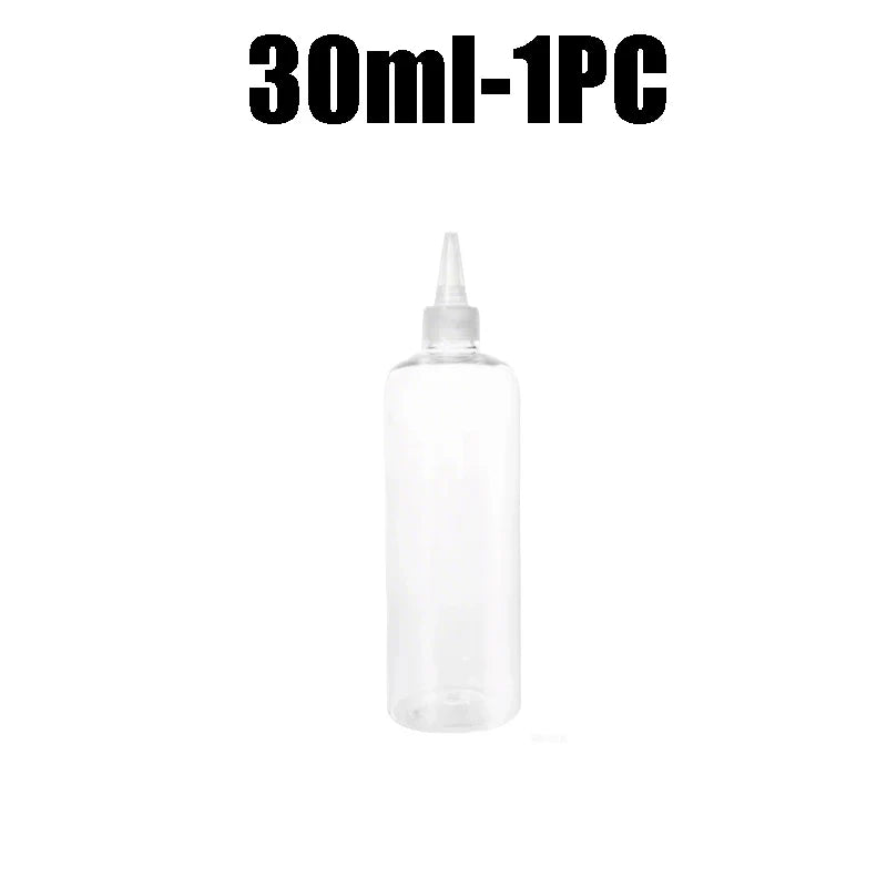 Empty Dropper Bottle Transparent Plastic Refillable Mini Squeeze Zpaxo 30ML-1PC