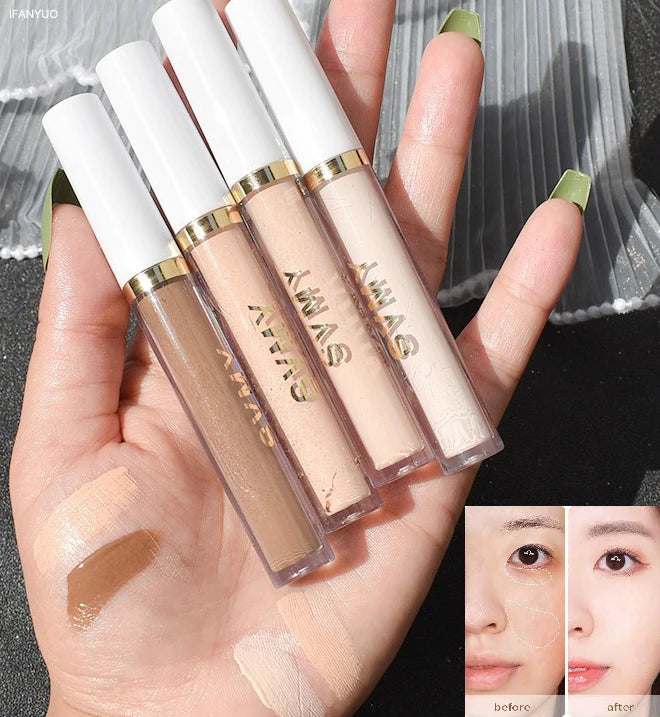 Liquid Foundation Cream Concealer Coverage Waterproof Moisturizing