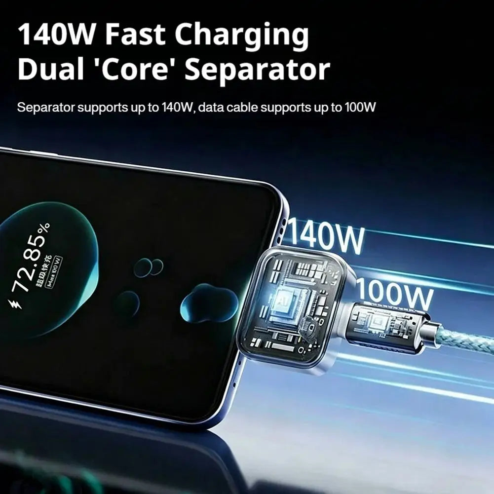 140W AI USB-C Auto Cut-Off Charging Protector | Overcharge Guard USB Charging Protector Zpaxo