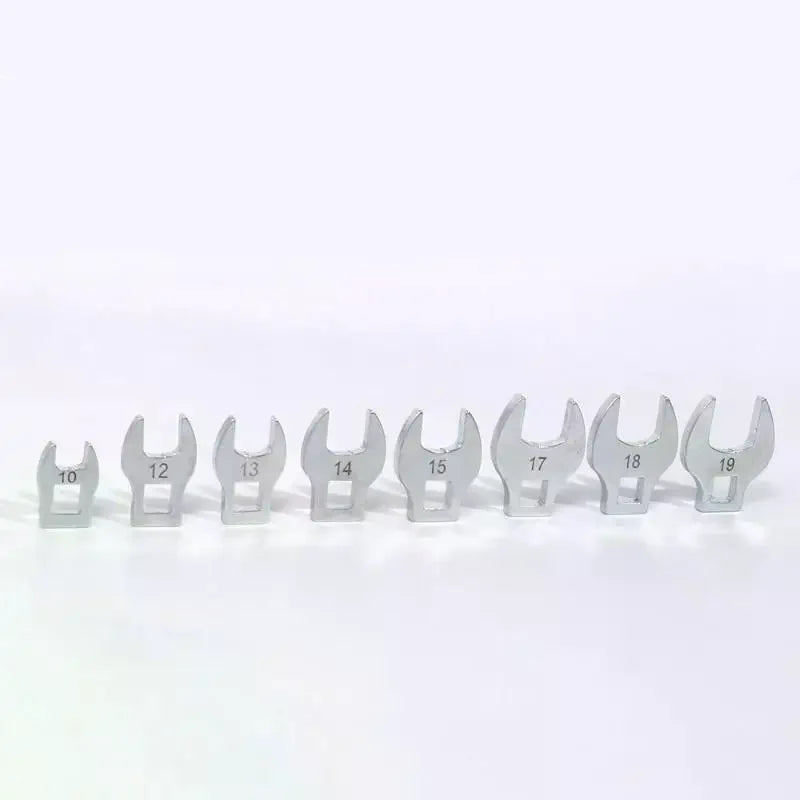 9 Flare Nut Wrench Crowfoot Storage Rack Horn Dual Purpose Wrenches Zpaxo