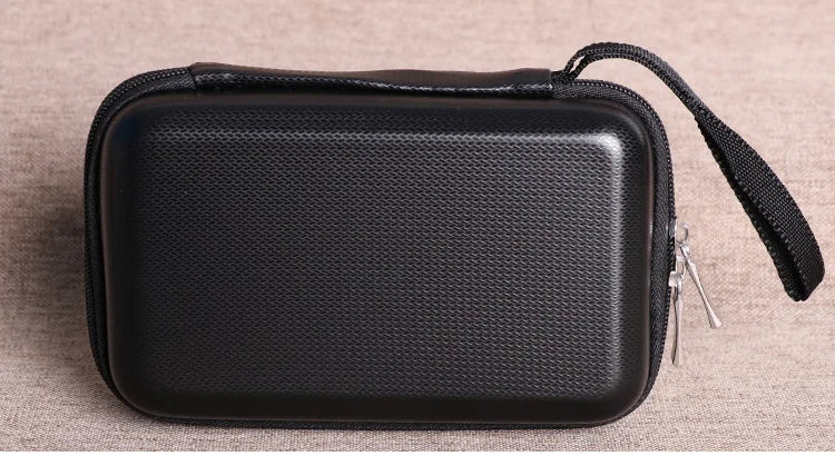Hard Drive Case Tidy External Protective Storage Bag Electronics Zpaxo black
