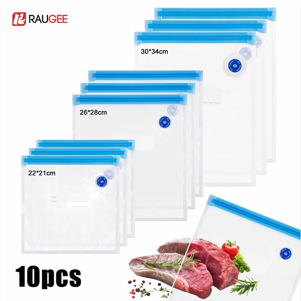 Food Vacuum Bags Reusable Sealing Packaging Bag Fresh Storage BPA