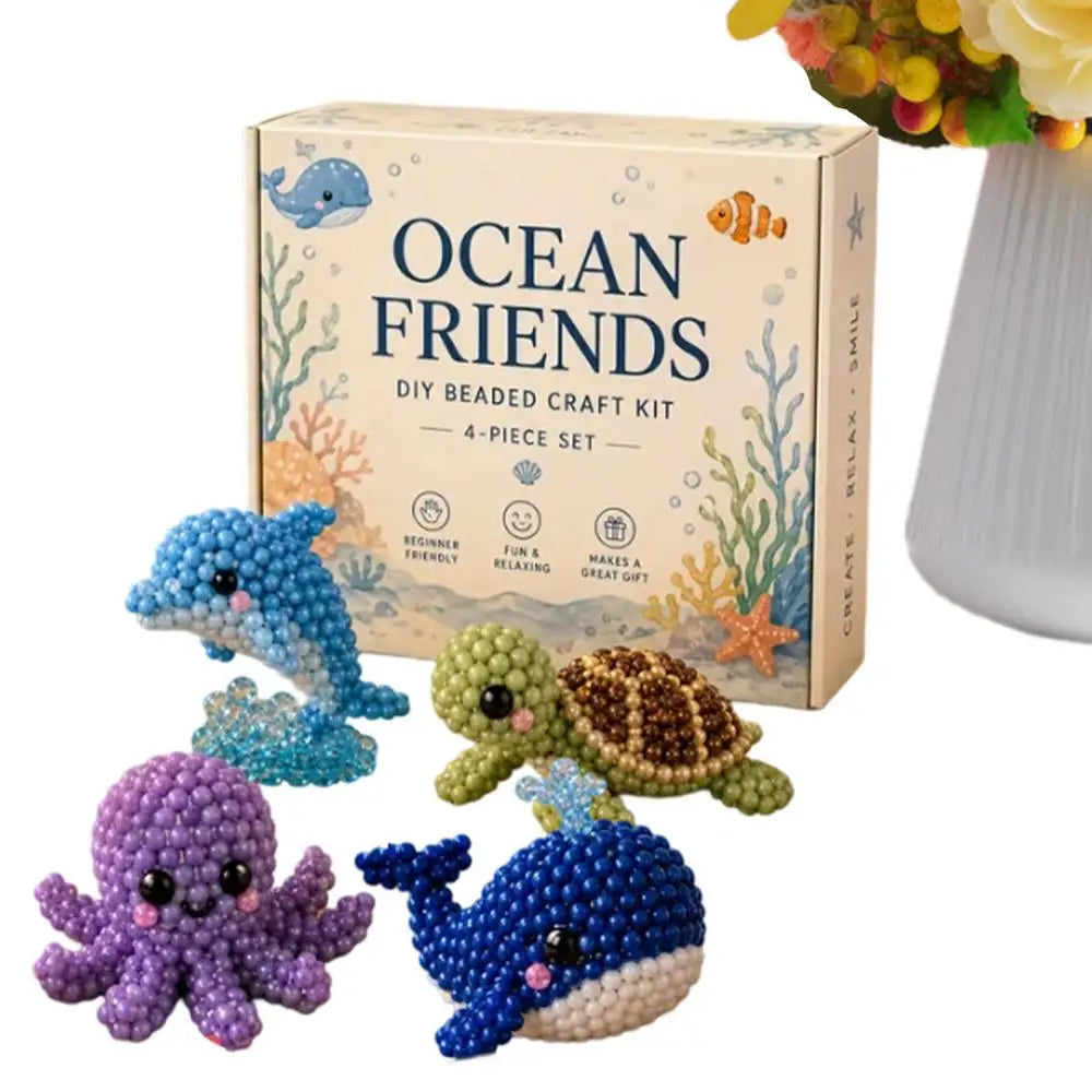 Beaded Animal Kit Cute Design 3D Animal Creative Colorful Beading Embroidery Kit For Beginners Craft Lovers Adults Enthusiasts Zpaxo C China Mainland