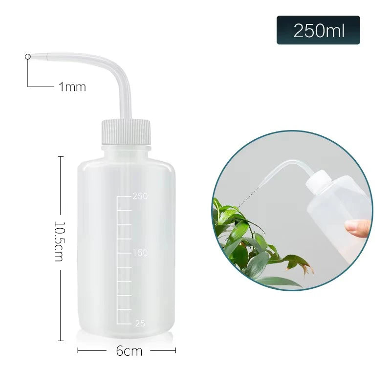 150/250 / 500mL Water Beak Pouring Kettle Tool Succulents Plant Flower Watering Can Squeeze Bottles with Gardening Tools Garden Zpaxo 250ml