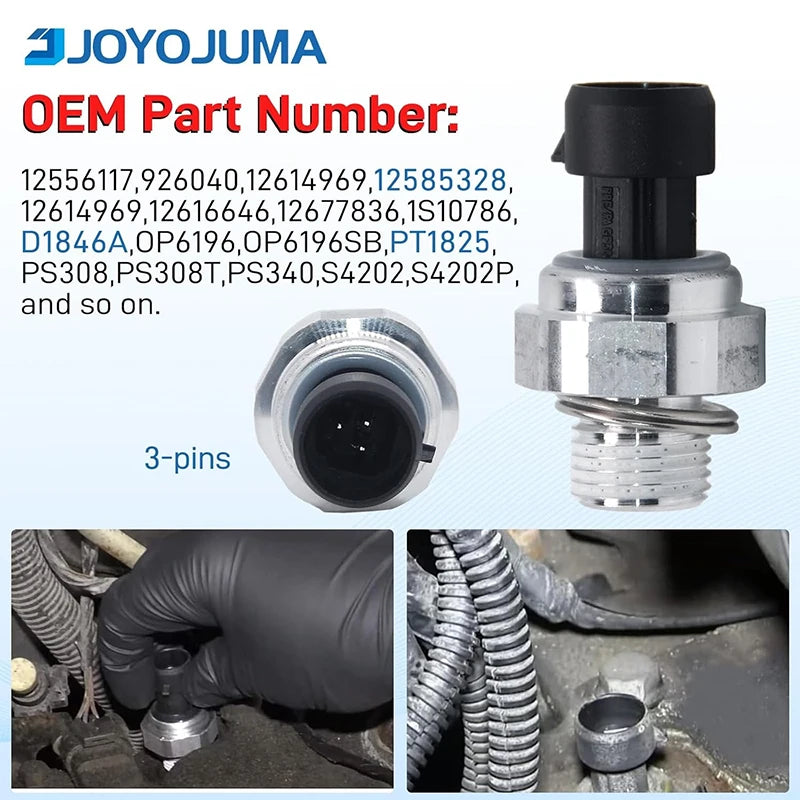 Oil Pressure Sensor 12677836 – Chevy, GMC, Cadillac & Hummer