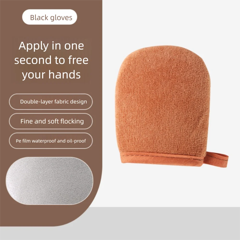 3-In-1 Body Lotion Glove Makeup Applicator Reusable Self-tanning Mitt Zpaxo 1