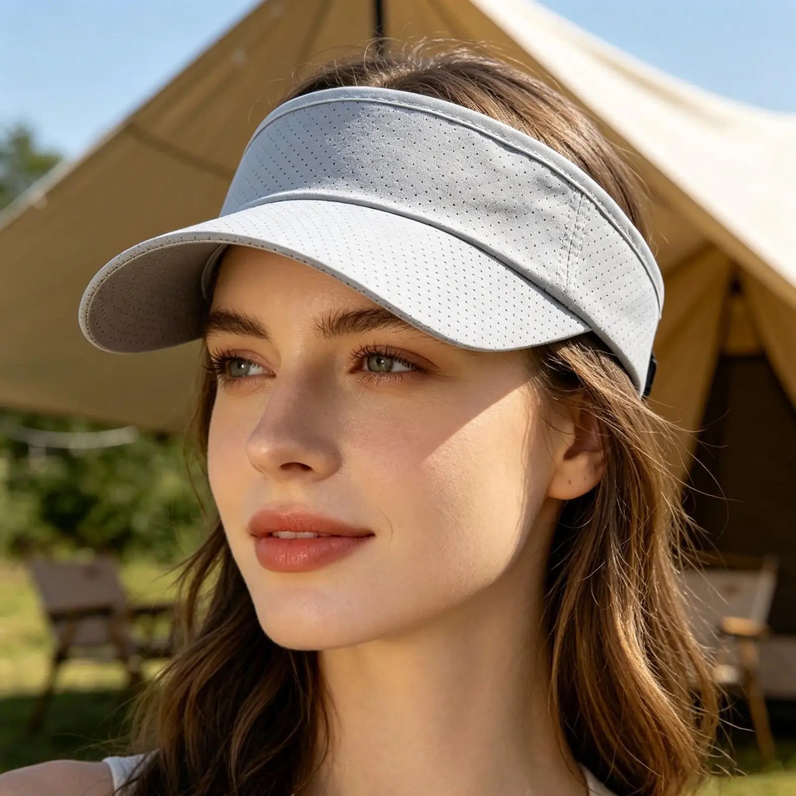 Sun Hats Men Women Cotton Adjustable Visor UV Protection Top Empty Solid Sport Tennis Golf Running Sunscreen Baseball Caps Zpaxo