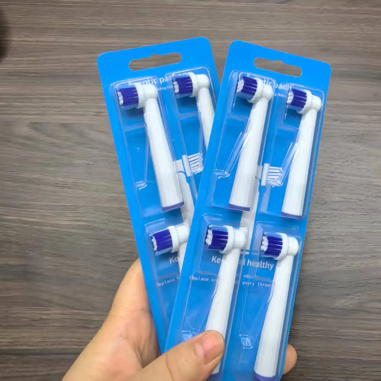 4 Electric Toothbrush Head Oral B Sensitive Replacement Brush Heads Zpaxo