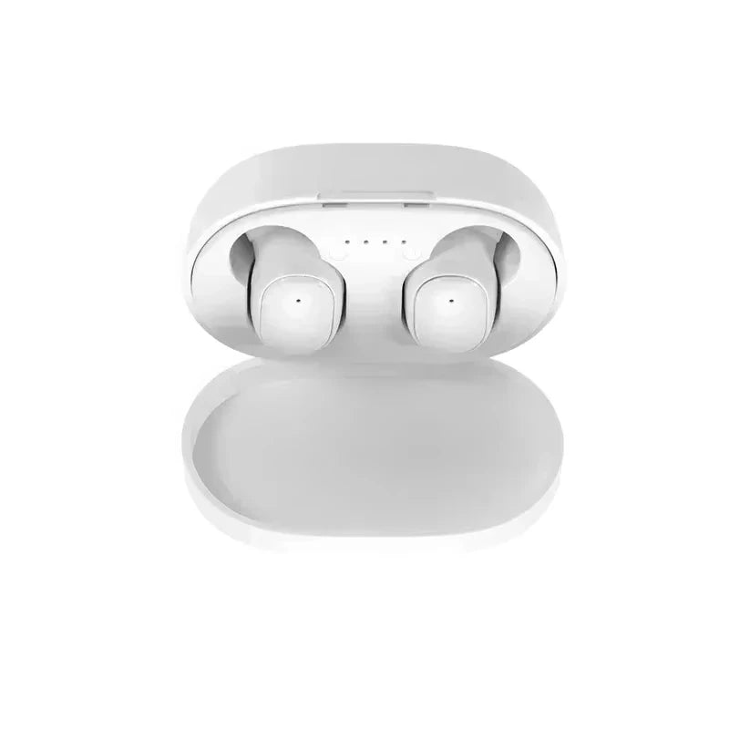 TWS Wireless Bluetooth Headset Earphone Sport Inear Earbuds Mic Zpaxo white