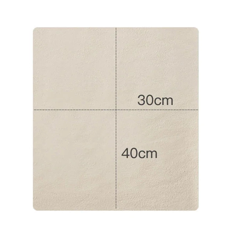 Natural Suede Car Cleaning Cloth Absorbent Towel Household Motorcycle Zpaxo 30x40cm China Mainland