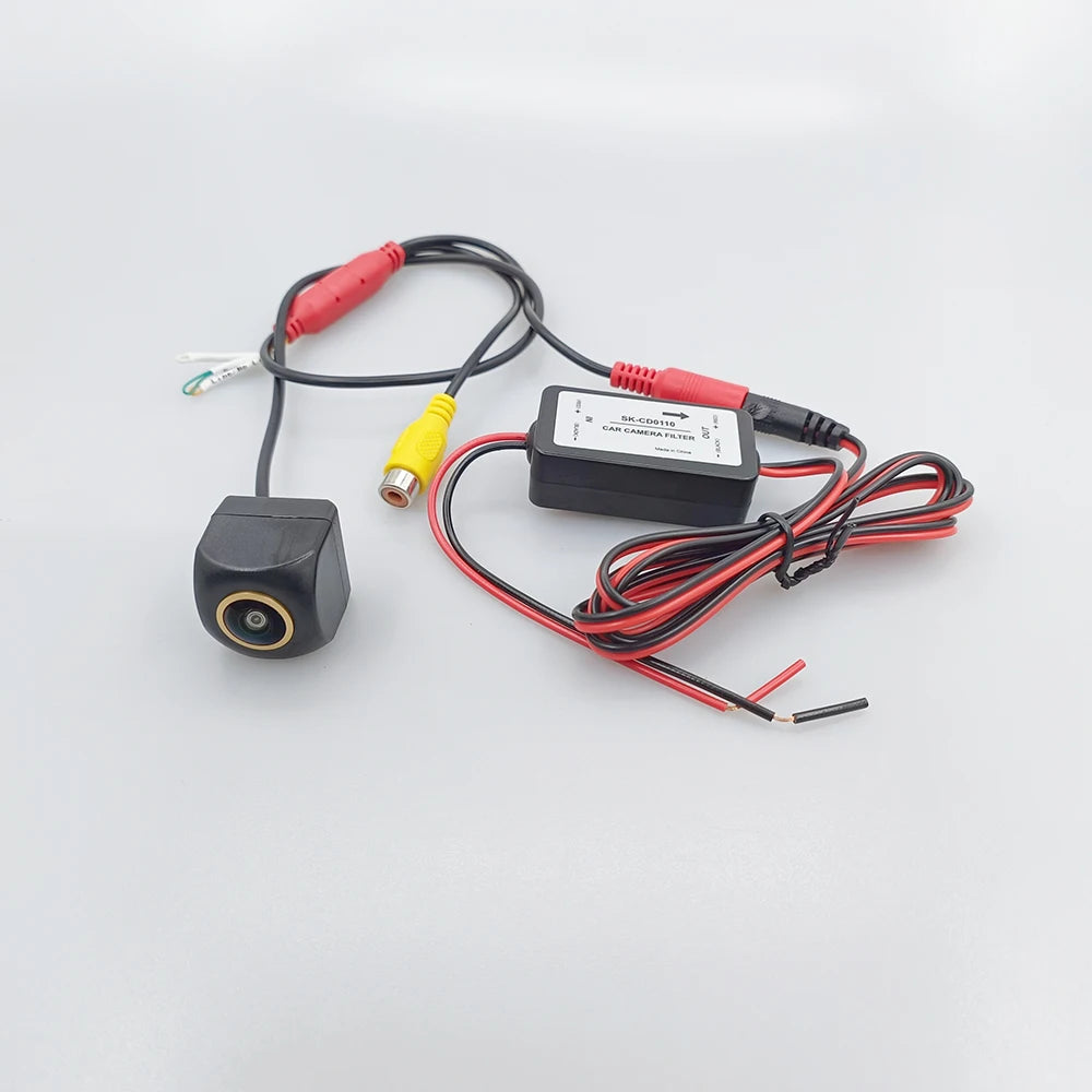 170 Degree AHD 1080P CVBS Car Rear View Camera 12V Power Filters