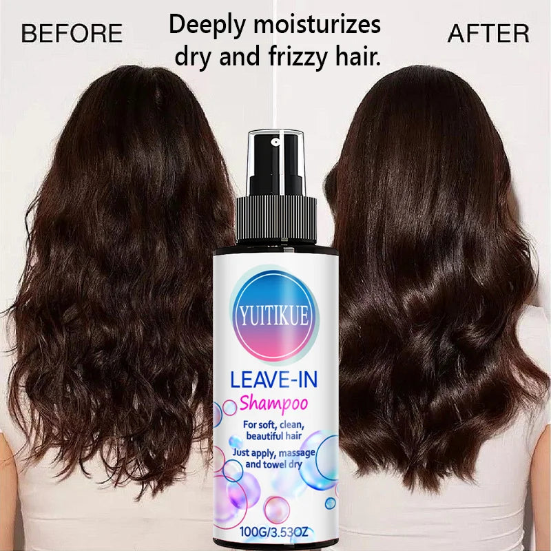 YUITIKUE Leave-In Hair Spray – Frizz Control, Shine & Moisture Leave-In Hair Spray Zpaxo