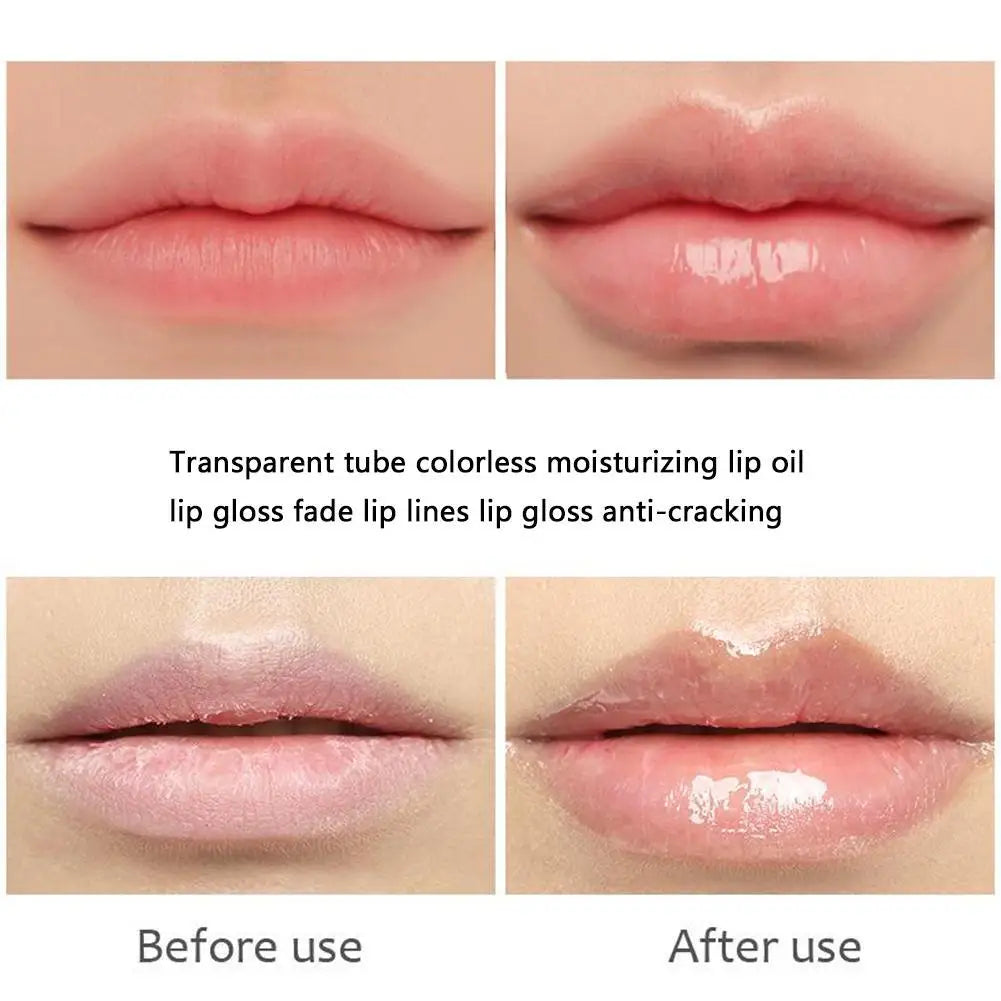 1Pc Absolute Lip Gloss Moisturizer Plumper Waterproof Long-lasting Hydrating Transparent Non-Sticky Gentle Nourishing Makeup Zpaxo