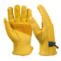 1 Pair Work Gloves Cowhide Leather Workers Welding Safety Protection