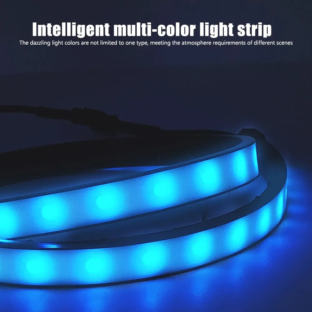 Gaming RGB Sync Light Strip Computer Monitor Backlight DIY LED Strip Light PC Display Music Sync APP Control Gaming Room Decor Zpaxo