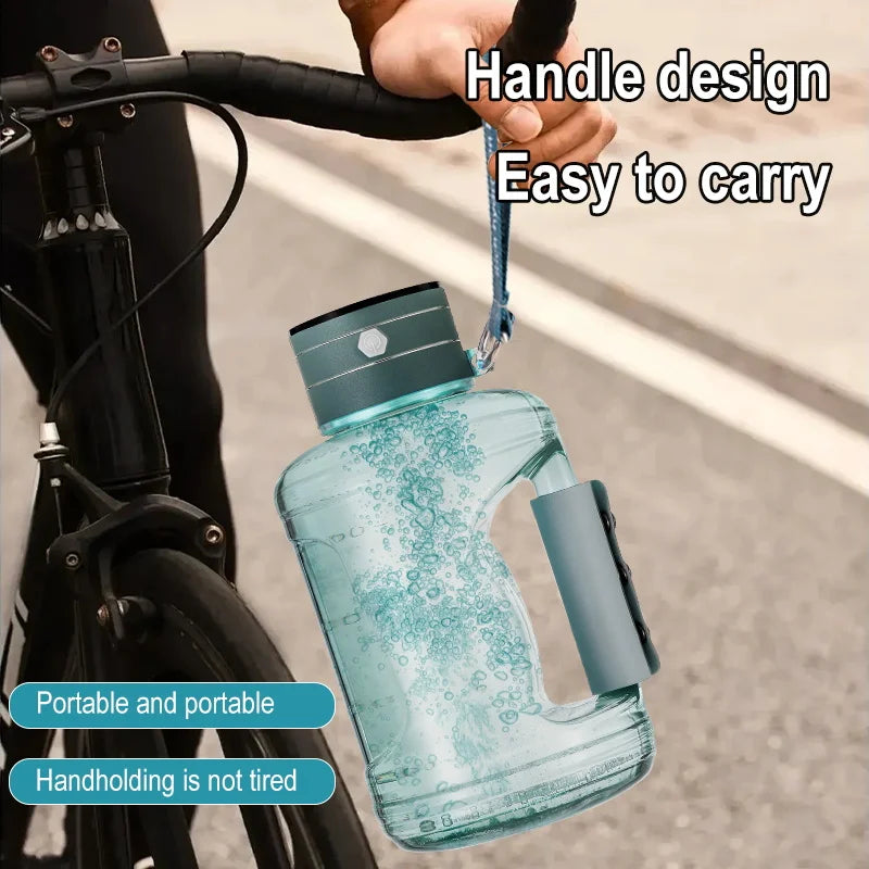 1.5L Portable Hydrogen Water Bottle Hydrogen-Rich Water Container Gym Sports Fitness Hydrogen-Rich Sports Bottle Water Kettle Zpaxo