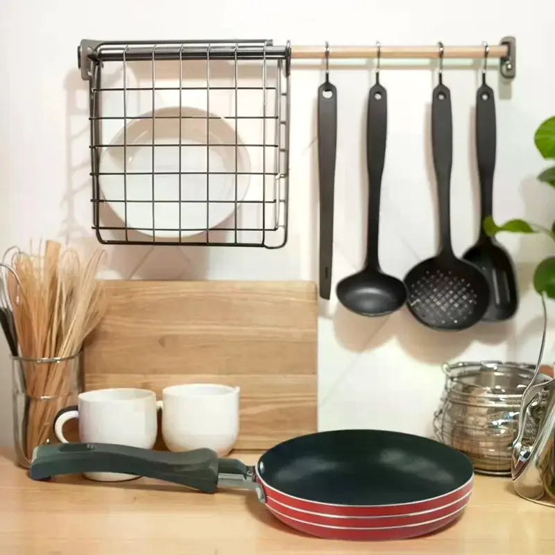 Kitchen Cookware Home Use Egg Frying Pan Random Mini Non-stick Steel Zpaxo