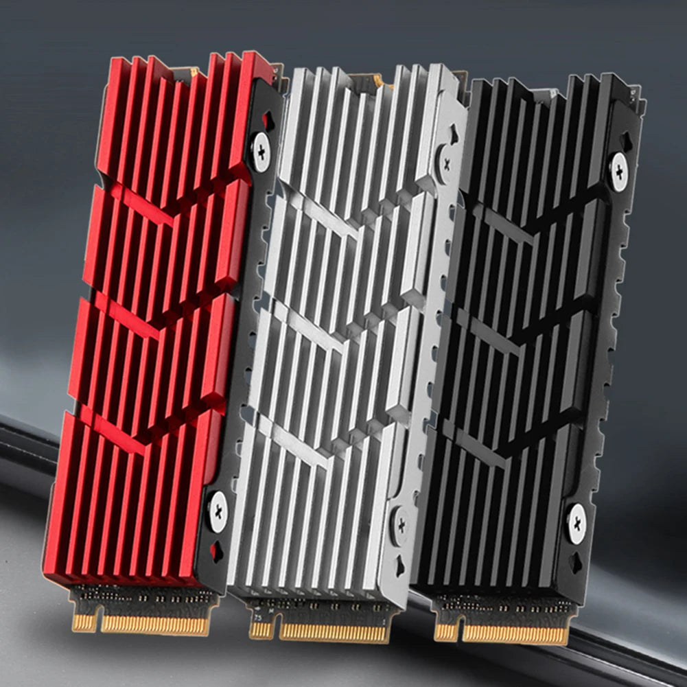 M 2 2280 SSD Radiator Hollow Heat Sink NVME NGFF Aluminum Alloy