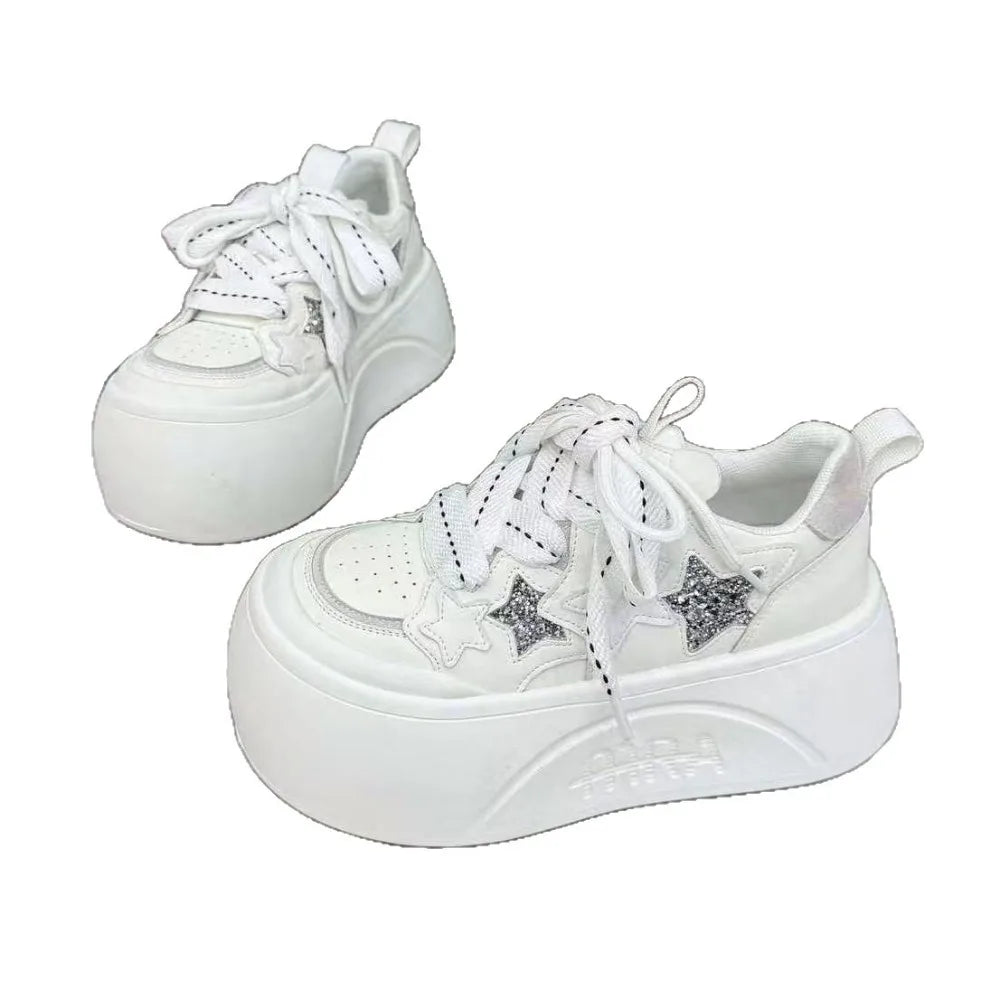 Platform Big-toed Single Shoes Women's 2026 Spring Taller Small