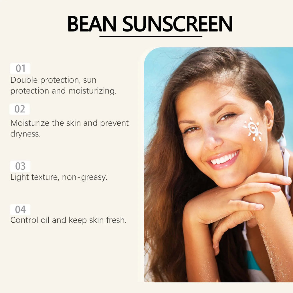 Ouhoe SPF 50+ Mild Moisturizing Sunscreen UVA/UVB Sunblock 50g Moisturizing Sunscreen Zpaxo