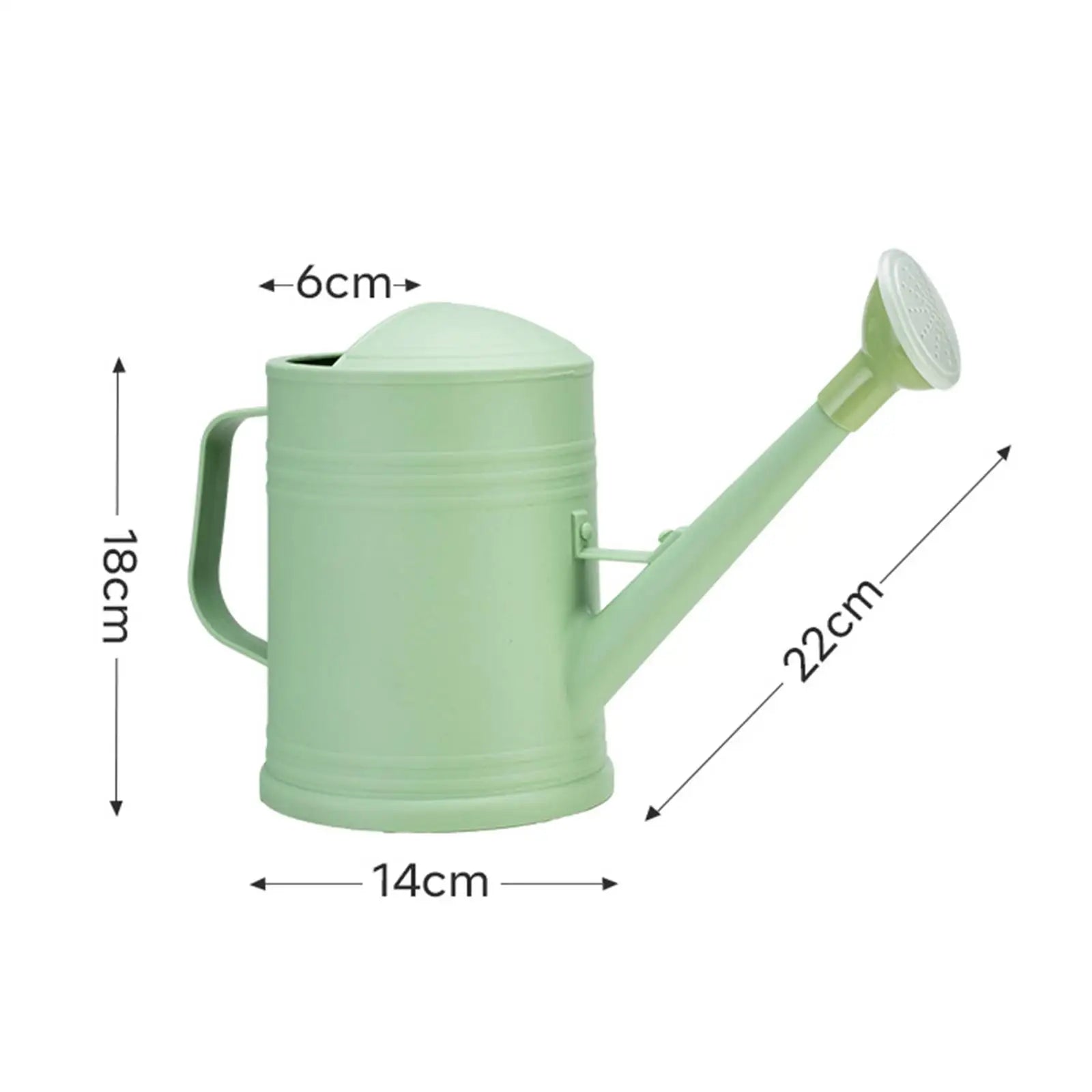Watering Can Water Can for Plants with Sprinkler Head 2L Long Mouth Watering Can Flower Watering Can for Outdoor House Plant Zpaxo