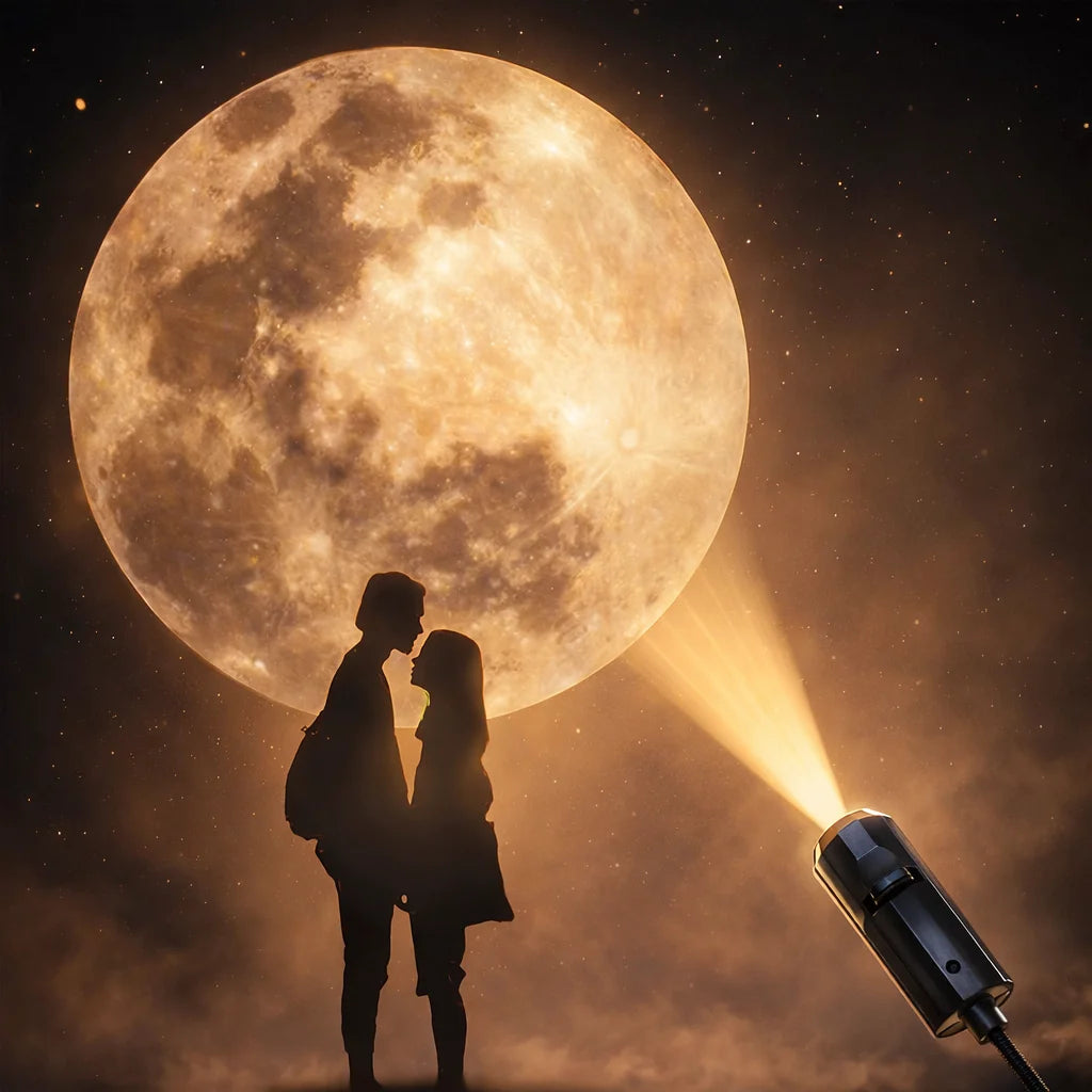 USB Ceiling Moon Earth Projection Lamp Starry Sky Galaxy Projector Romantic Atmosphere Night Light for Bedroom Home Decor Zpaxo