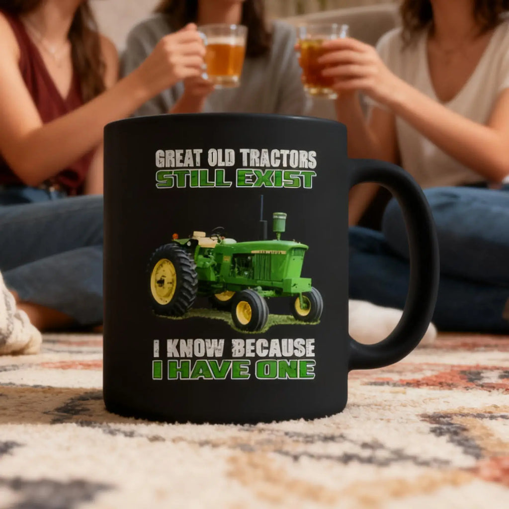 Tractor Coffee Mug Milk Cup Novelty Mugs Home Kitchen Travel Morning